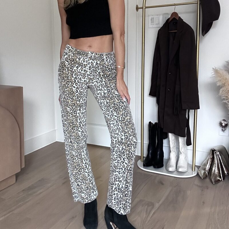 The Spot On Straight-Leg Denim Pants