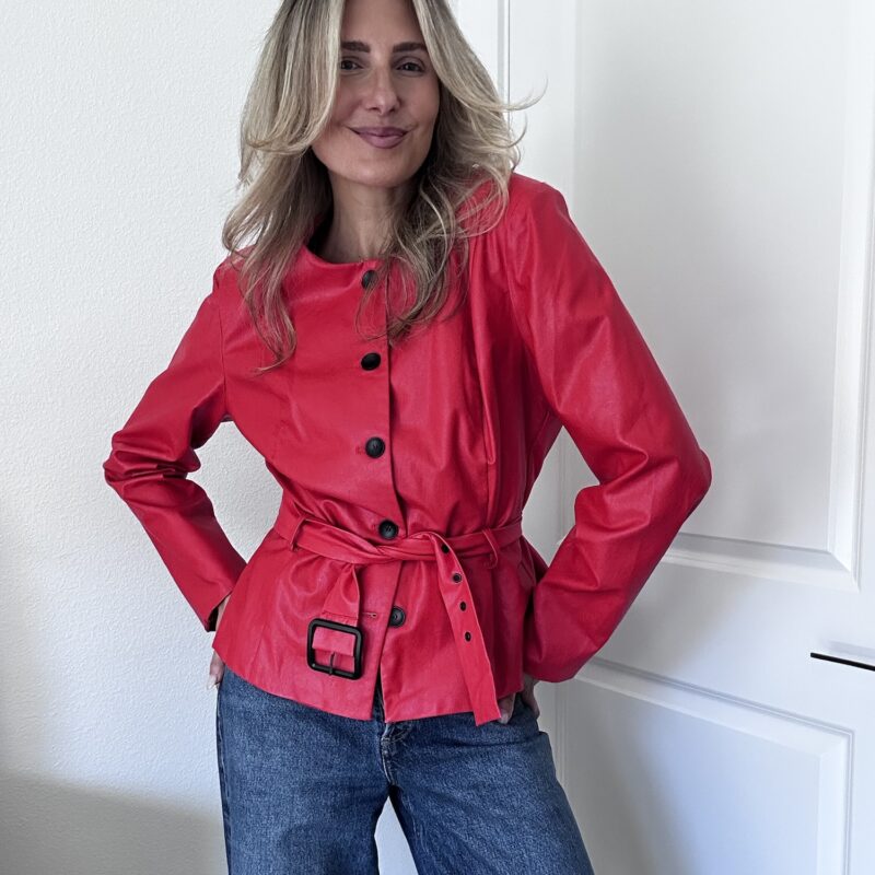 The Winter Heatwave Vegan Leather Jacket