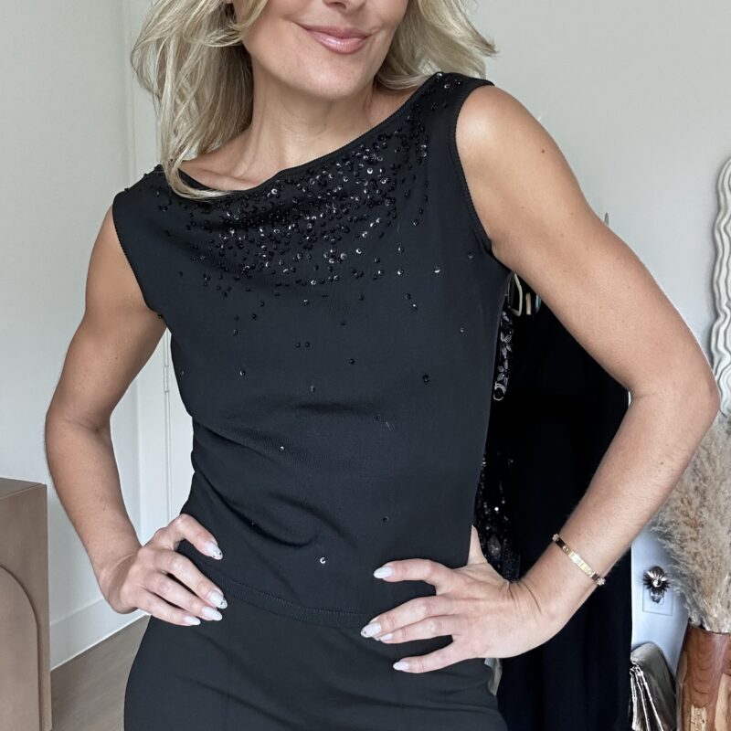 The Sparkling Layering Essential Vintage Tank