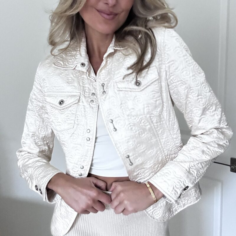 Swirled in Satin Vintage Jacket