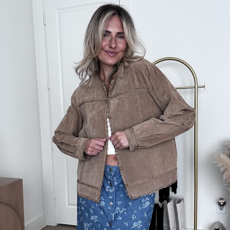 The Sierra Trails Vintage Suede Jacket