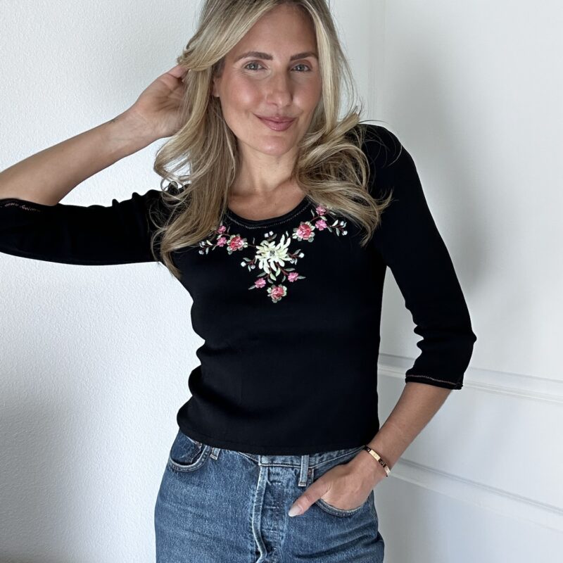 The Alpine Bloom Vintage Sweater