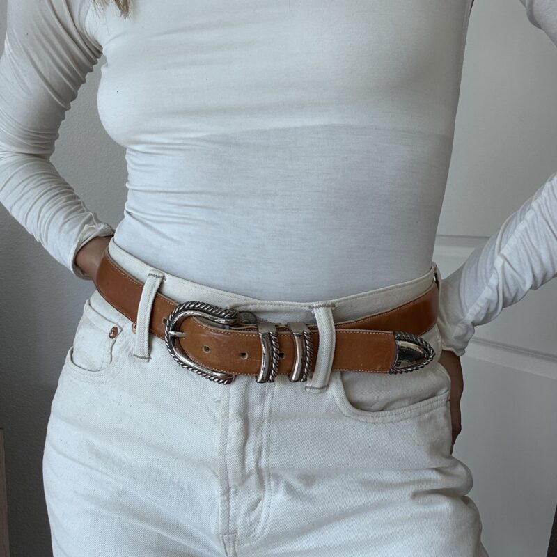 Spur of the Moment Vintage Western Belt By Brighton