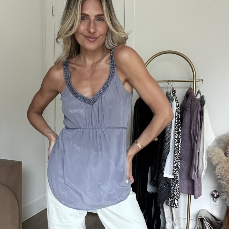 The Angel Eyes Silk Cami