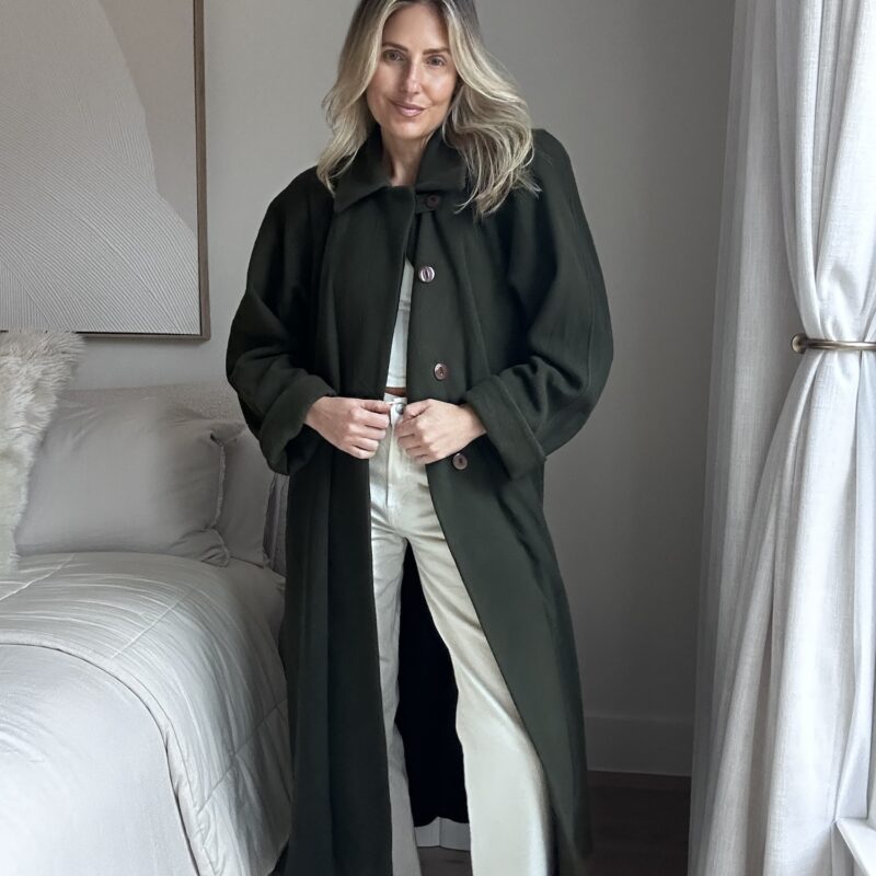 Olive the Winter Things Vintage Wool Coat