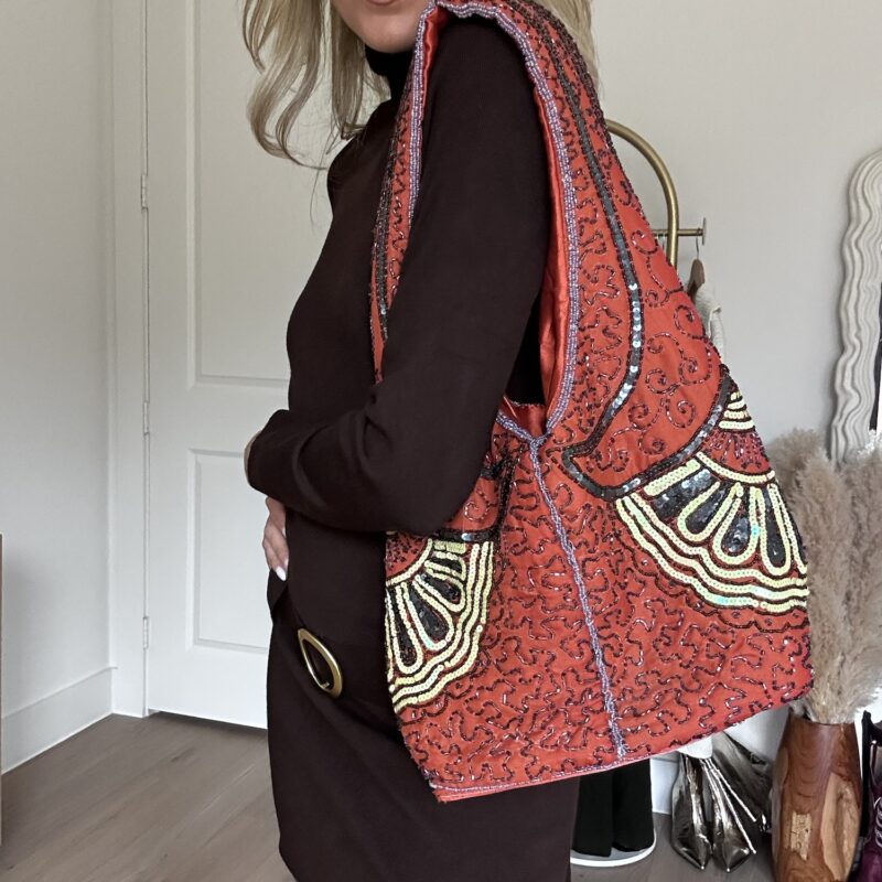 The Dazzling on the Dance Floor Vintage Shoulder Bag