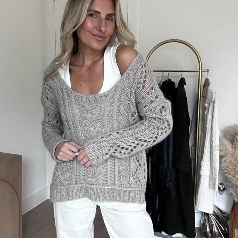 The Curl-Up Cozy Mohair Wool Sweater by Free People