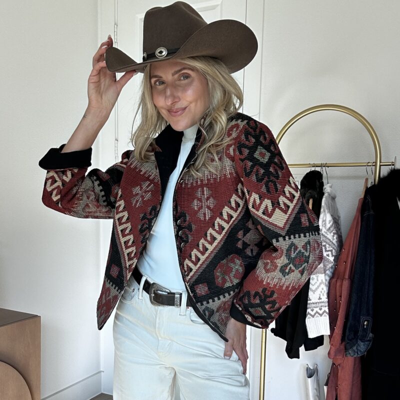 High Desert Heirloom Southwestern Tapestry Jacket