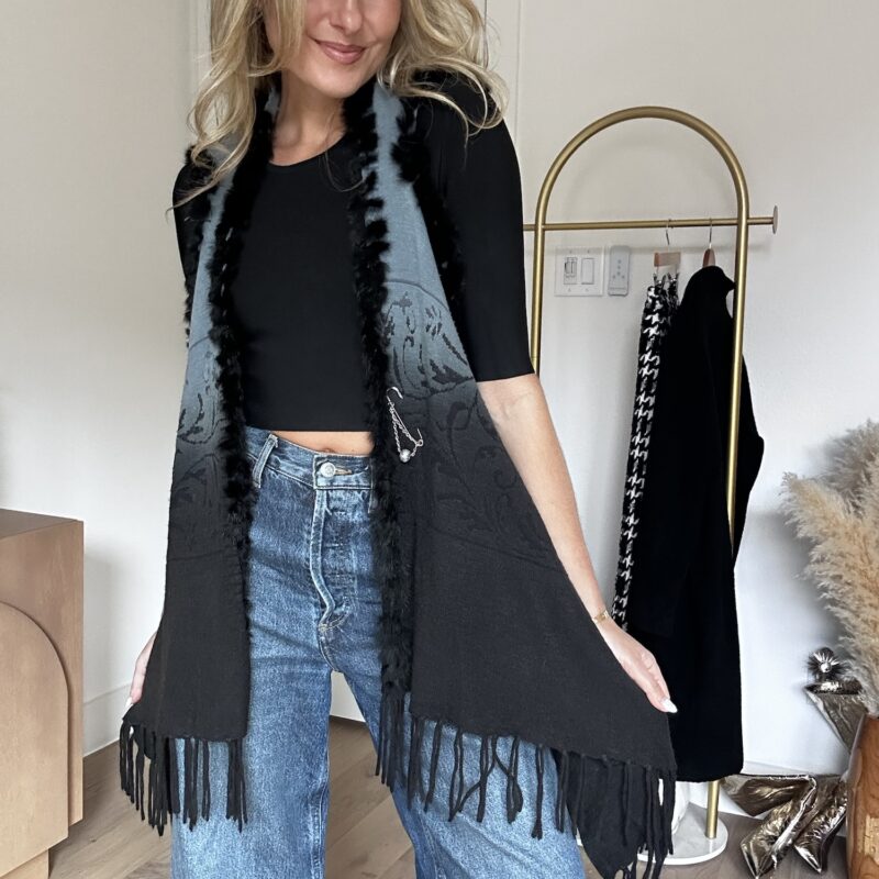 Indigo Ritual Vintage Boho Sweater Vest