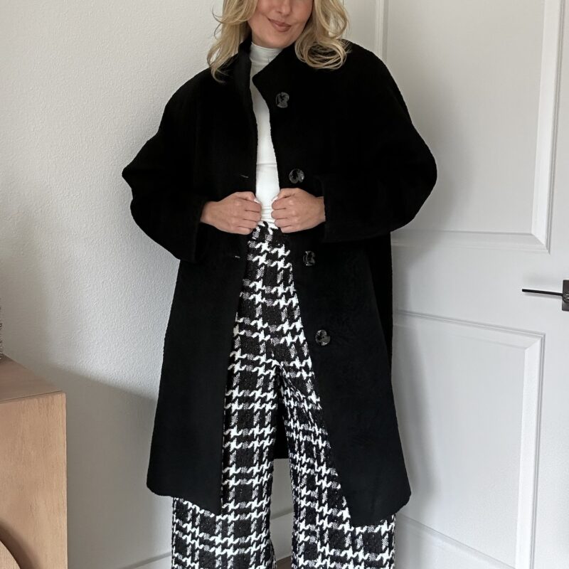 Everyday Elegance Wool Blend Coat