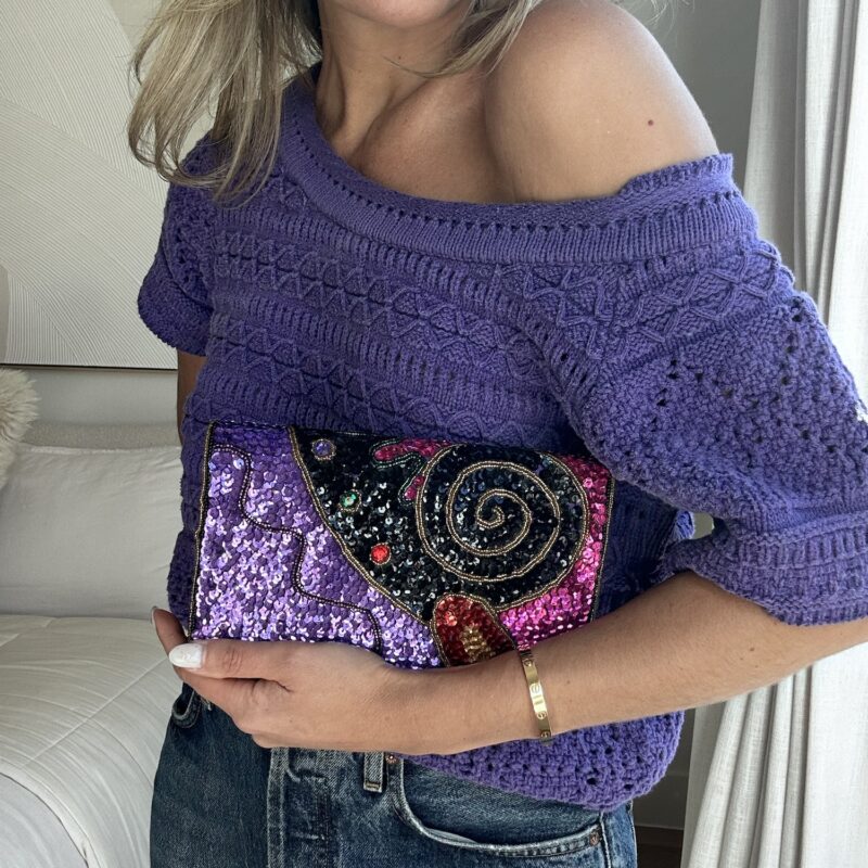 The Spark After Dark Vintage Convertible Clutch