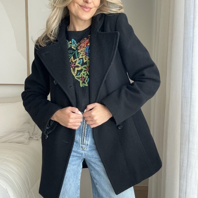 Wool You Be Mine Vintage Hooded Peacoat II