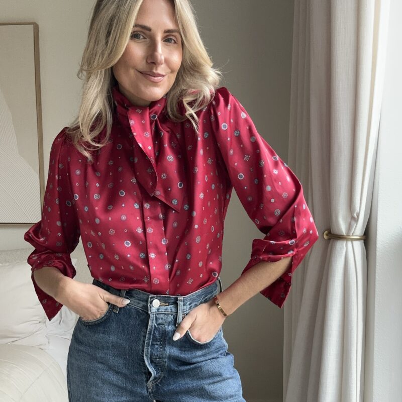 The Western Affair Vintage Blouse