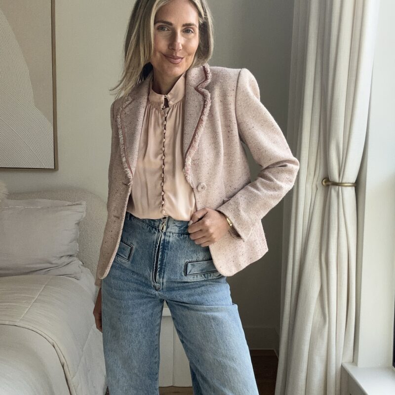 The Walk Down Lover’s Lane Wool Blend Blazer