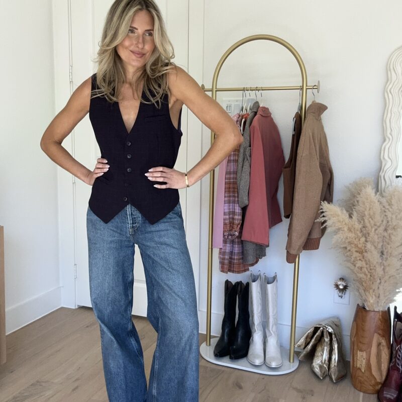 The Ladies & Gents Vintage Plaid Vest