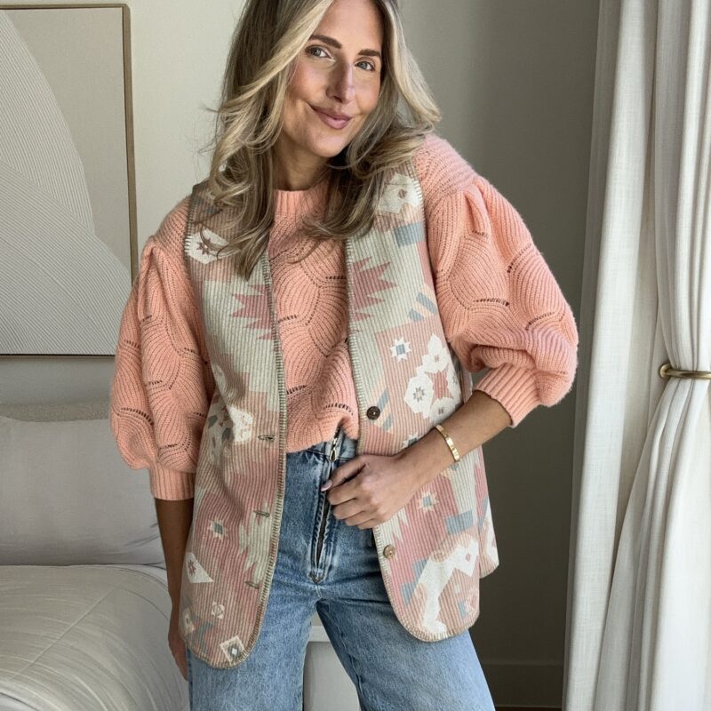 The Sedona Sunwash Vintage Western Vest