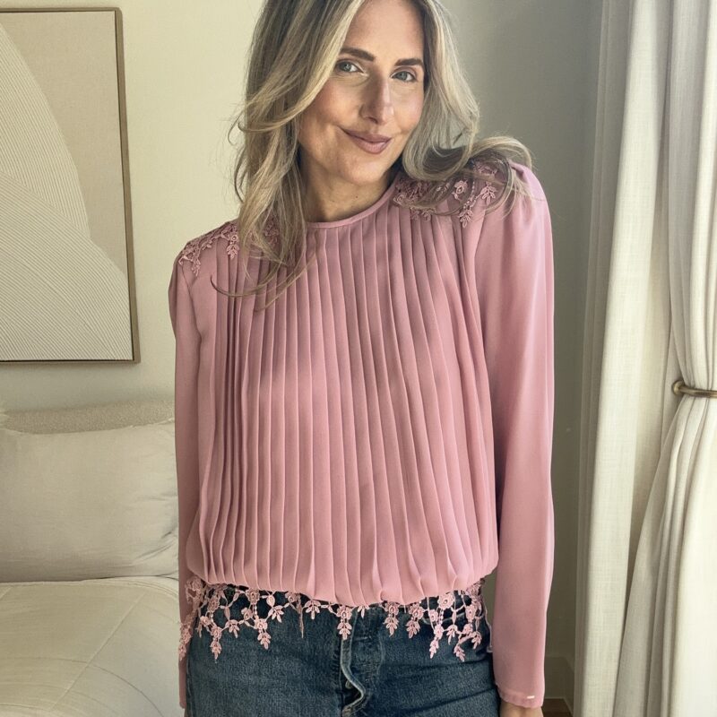 Dim the Lights Vintage Blouse