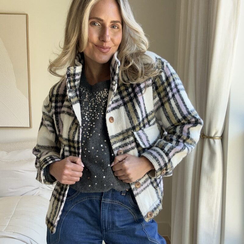 Pretty Pony Plaid Jacket