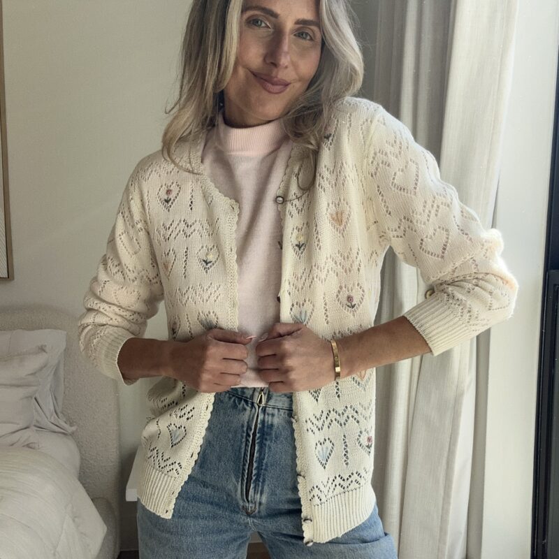 Hearts & Heirlooms Vintage Cardigan
