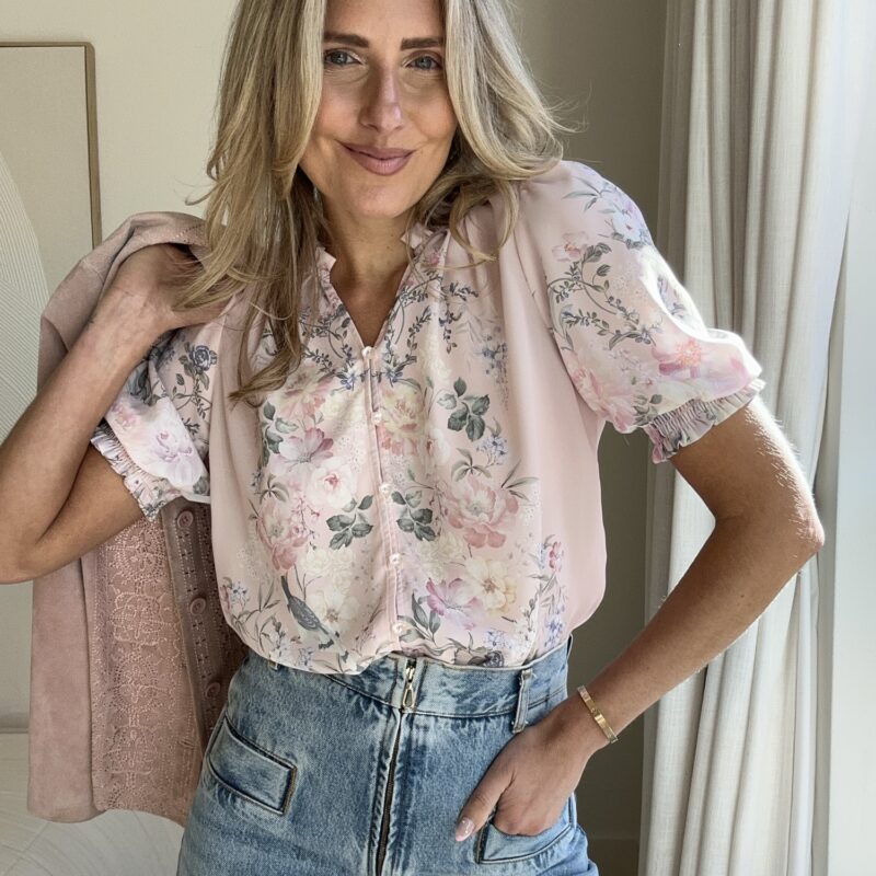 A Walk in My Secret Garden Blouse