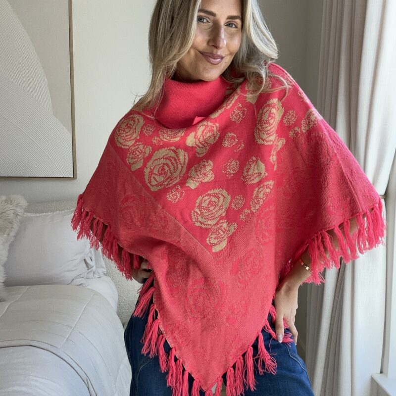 The Glowing Cowgirl Rose Cape