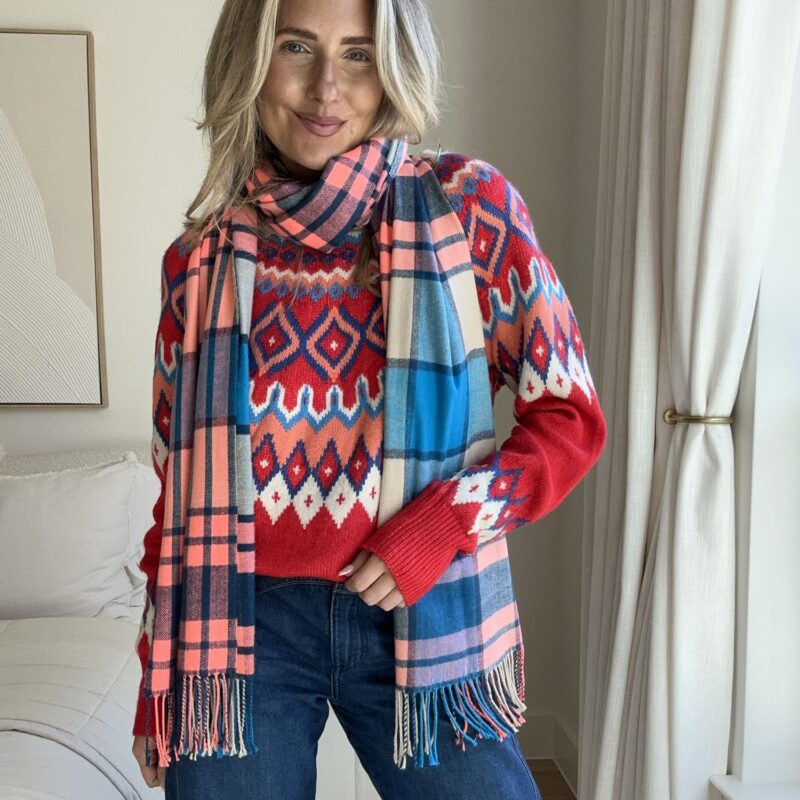 Rainbow Slopes Fair Isle Sweater