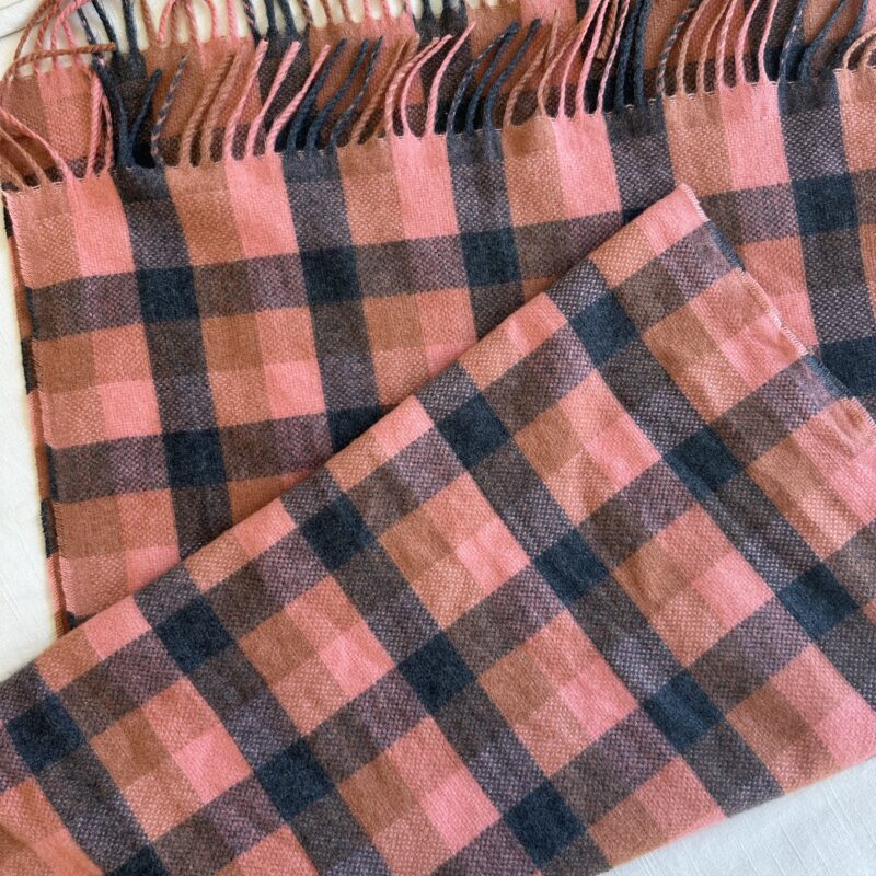 Orange You Glad Plaid Scarf