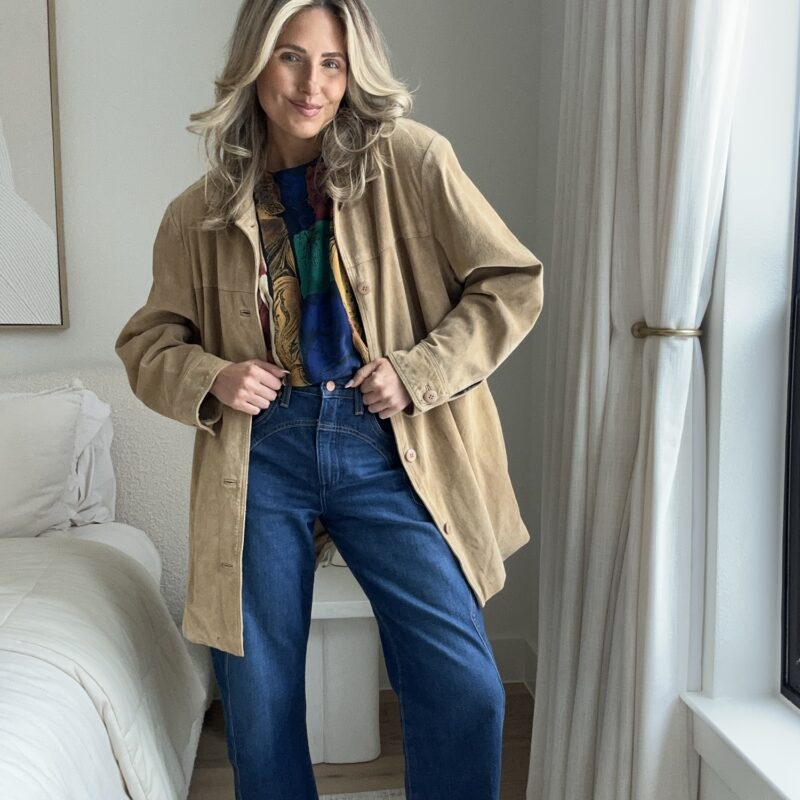 The Open Road Vintage Suede Jacket