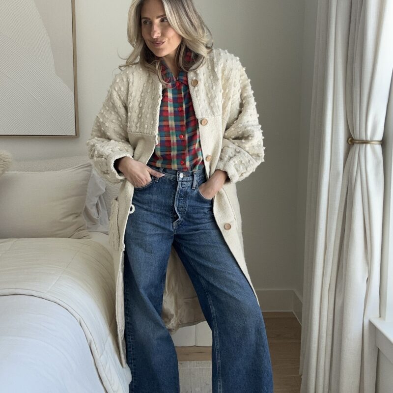 The Natural Beauty Vintage Wool Coat