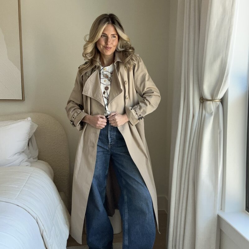 The It-Girl Spring Layer Vintage Trench