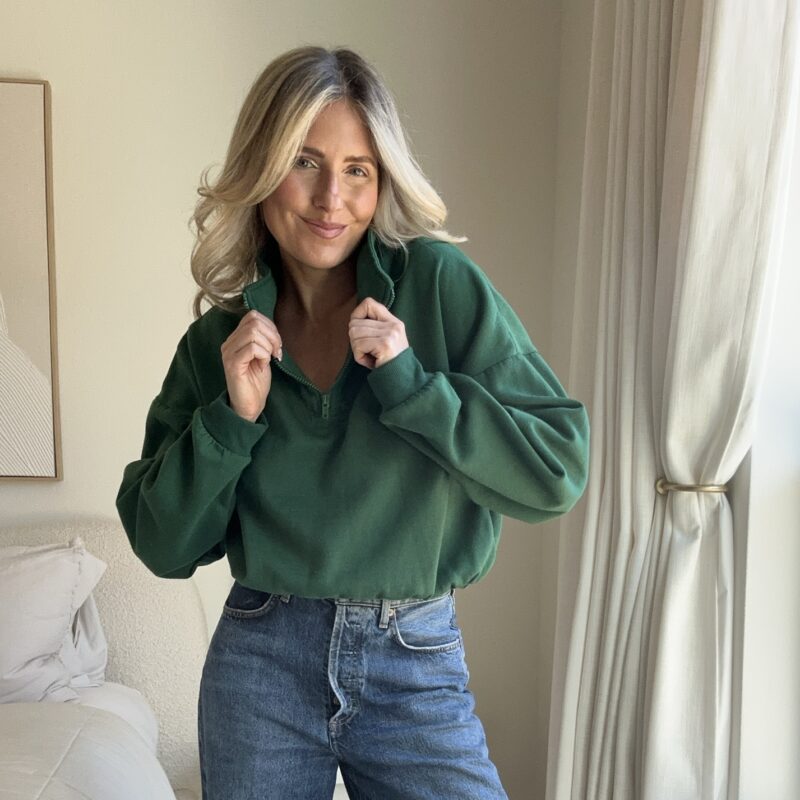 The Marina Morning Fleece Quarter-Zip