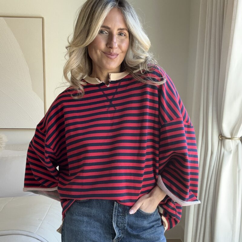 The Port Stripe Sweatshirt