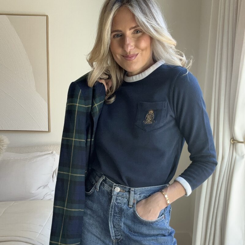 Sporty & Privileged Vintage Cotton Knit by Ralph Lauren