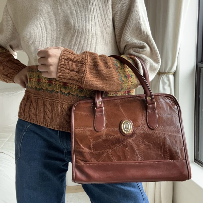 A Touch of Vanity Vintage Structured Bag