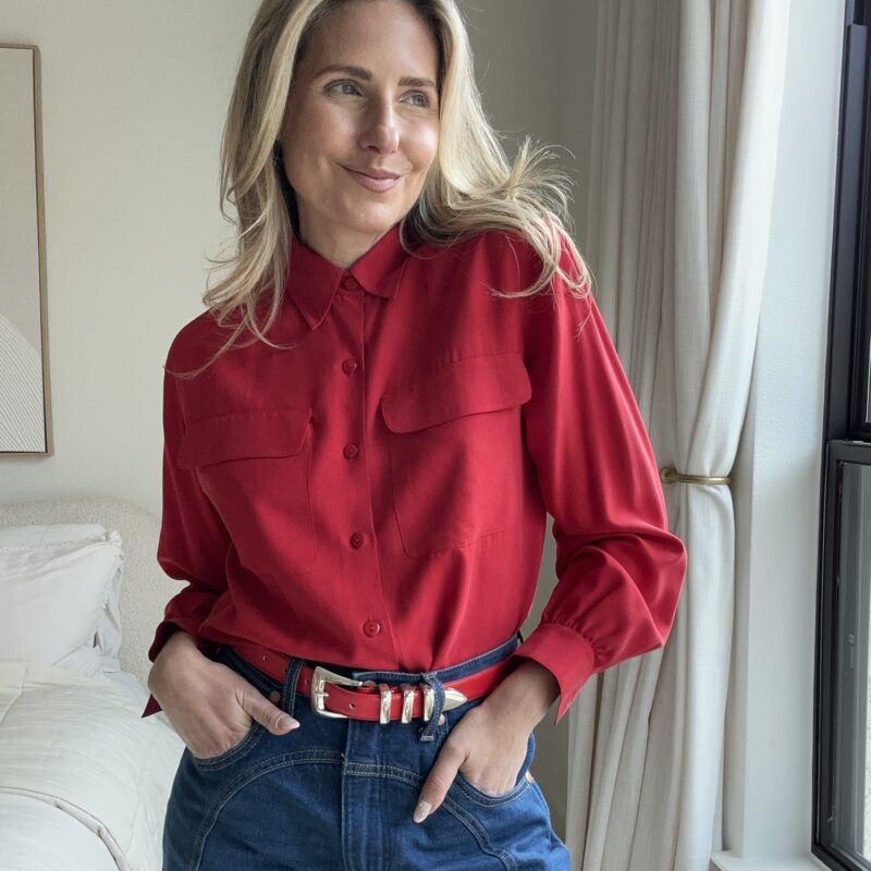 Parisian Essential Silk Blouse