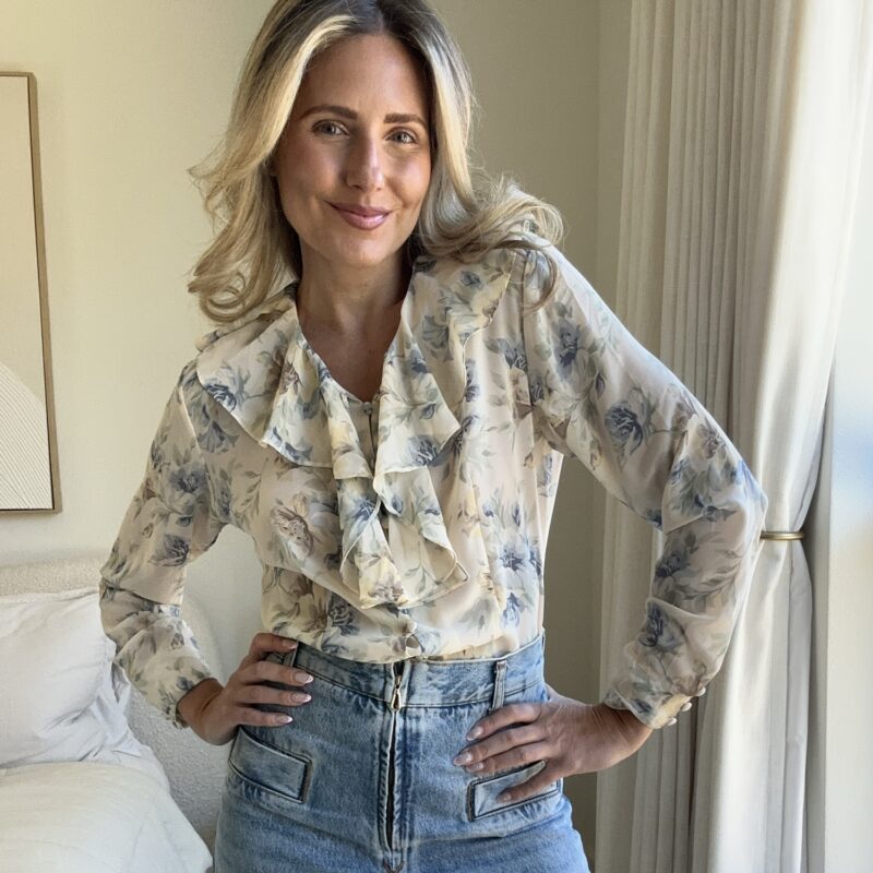 The Wildflower Wrangler Vintage Blouse