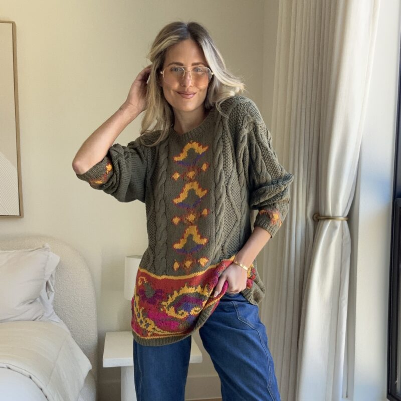 The Mid-Century Maximalist Vintage Sweater