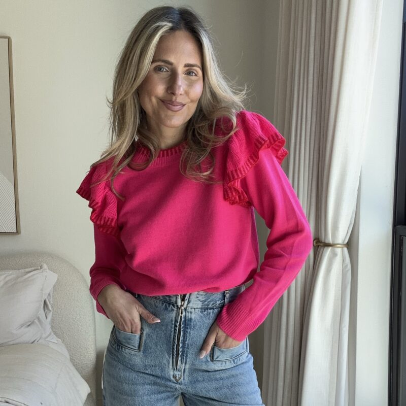 The Haute Pink Statement Sweate