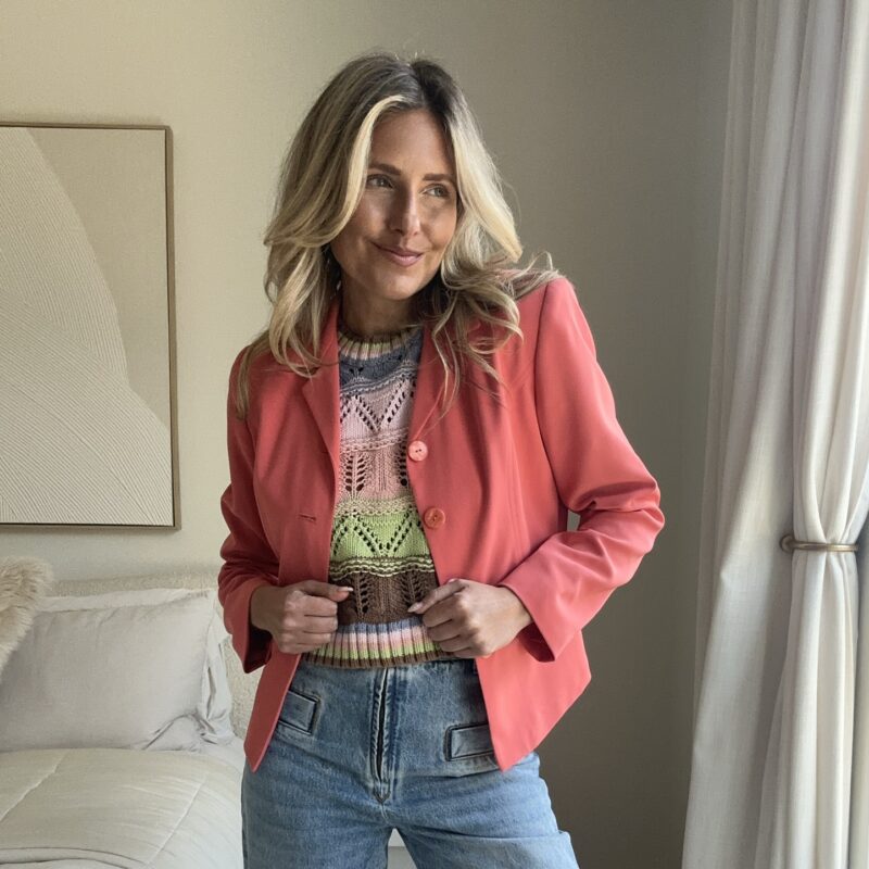 The Poppy Punch Vintage Blazer