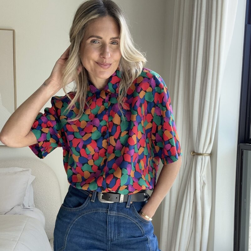 Emerald City After-Hours Vintage Blouse