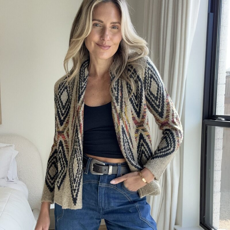 The Rainbow Range-er Vintage Cardigan