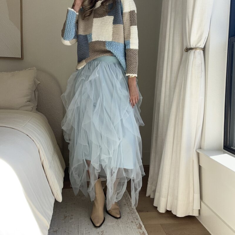 Prairie Pirouette Tulle Midi Skirt