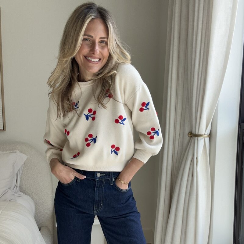 Cherry-Picked Perfection Pullover