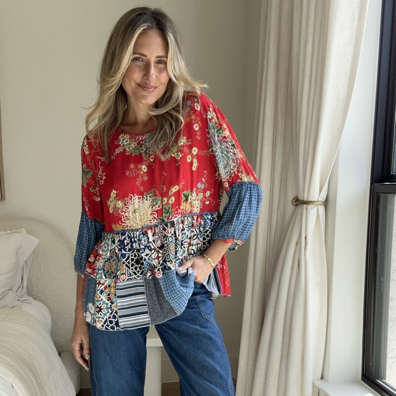 The Meadow-Medley Baby Doll Blouse