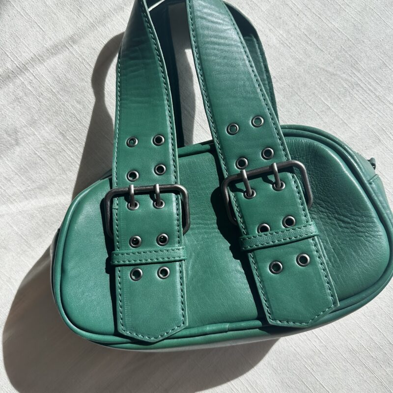 Emerald City Limits Leather Mini Bag by Free People