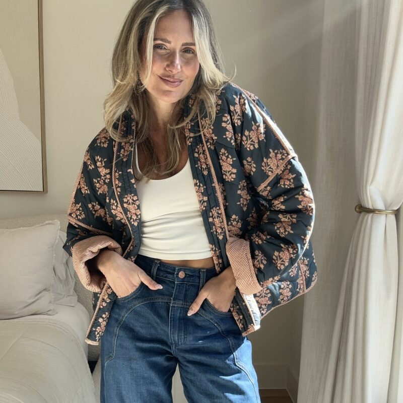 The Quilt-y Pleasure Printed Jacket