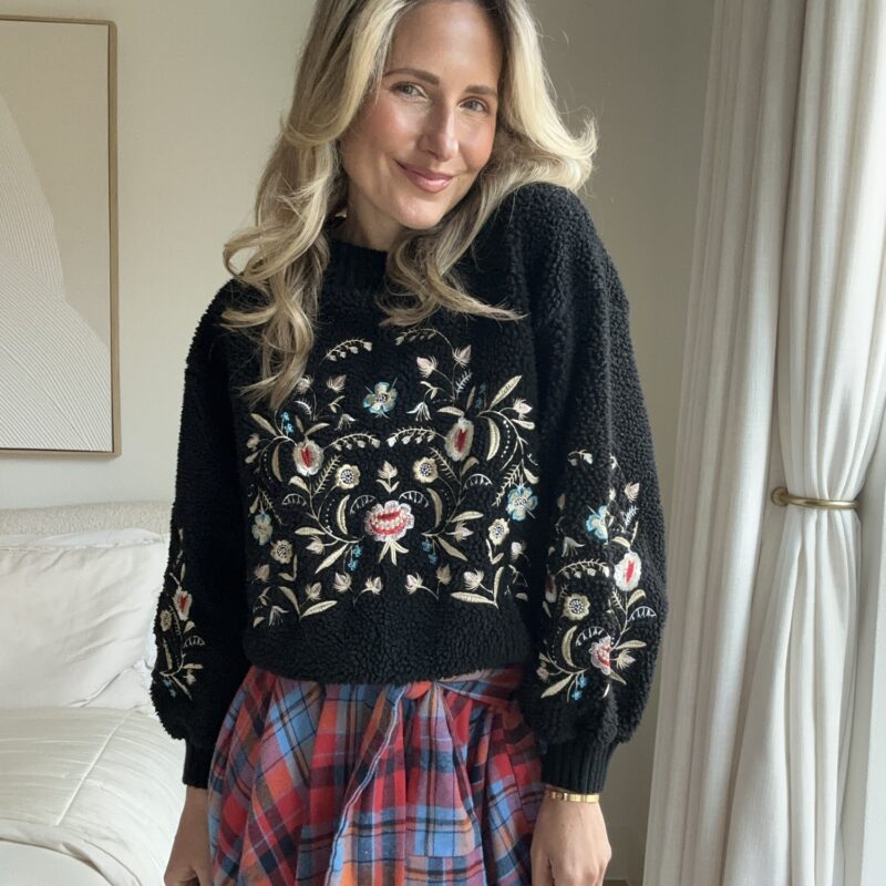 The "Garden on a Cloud" Fleece