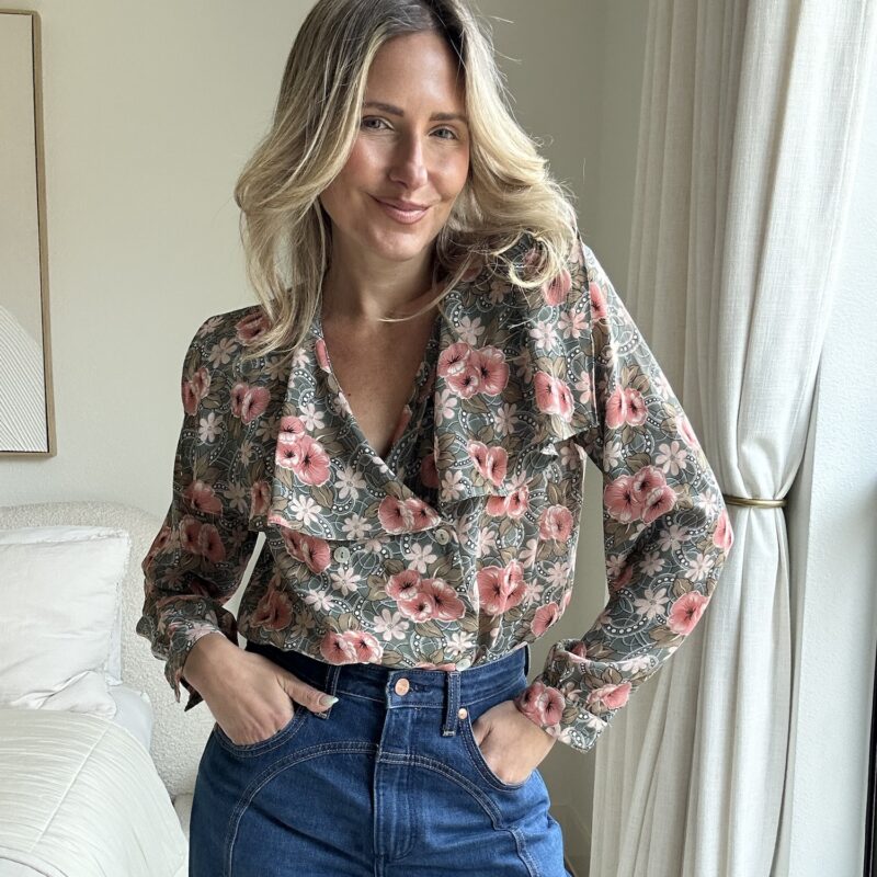 The "Marry Me in the Meadow" Vintage Blouse