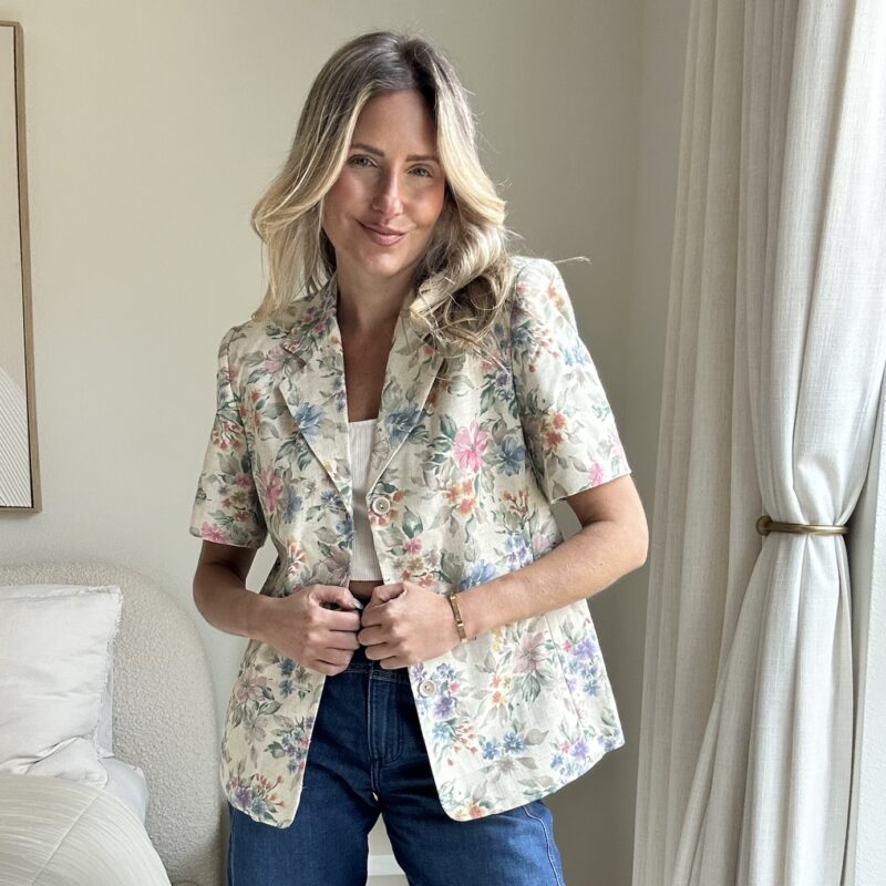 The "Budding Business" Vintage Blazer