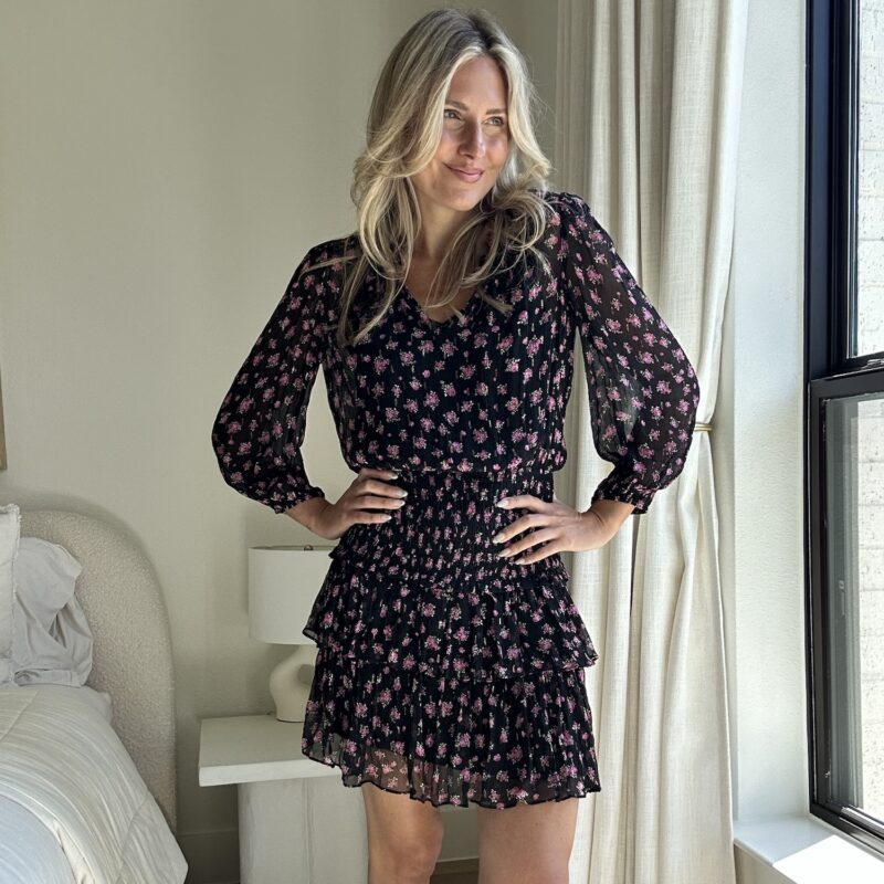 The "He Loves Me, He Loves Me Not" Mini Dress